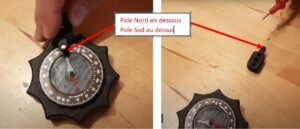 Sens de l’aimant d’ordre 0, capteur a effet hall.