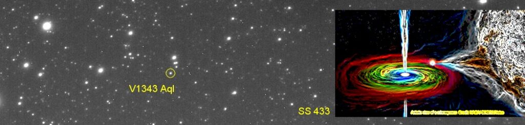 Lire la suite à propos de l’article Le Microquasar SS433
