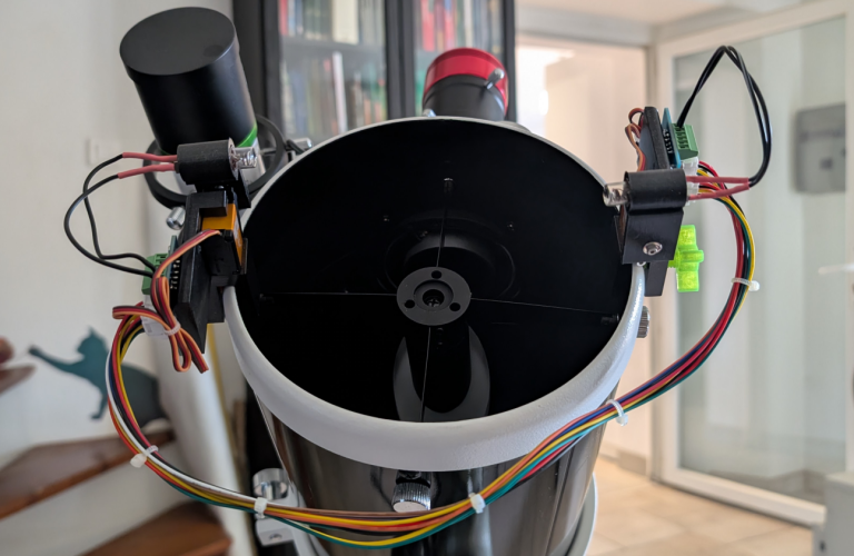 Support de lampe avec 2x servo-moteur sur 150/750 SW