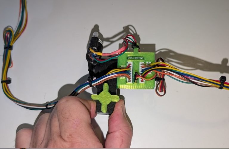 Pince support de lampe motorisé intermédiaire